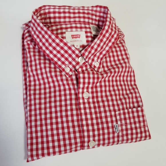 levi's button down shirt